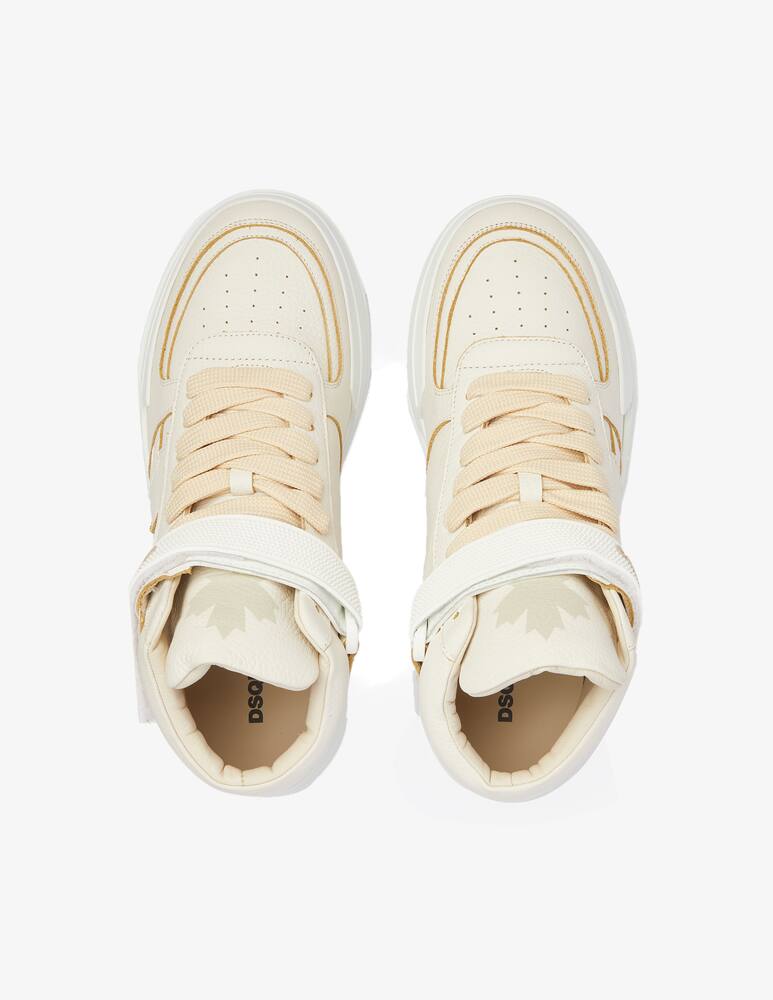 rinascente Dsquared2 Sneakers basket hi top - White