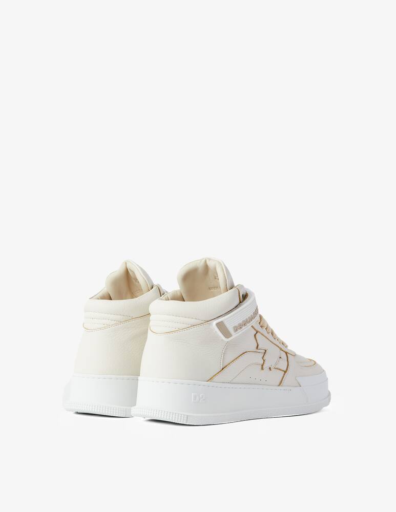 rinascente Dsquared2 Sneakers basket hi top - White