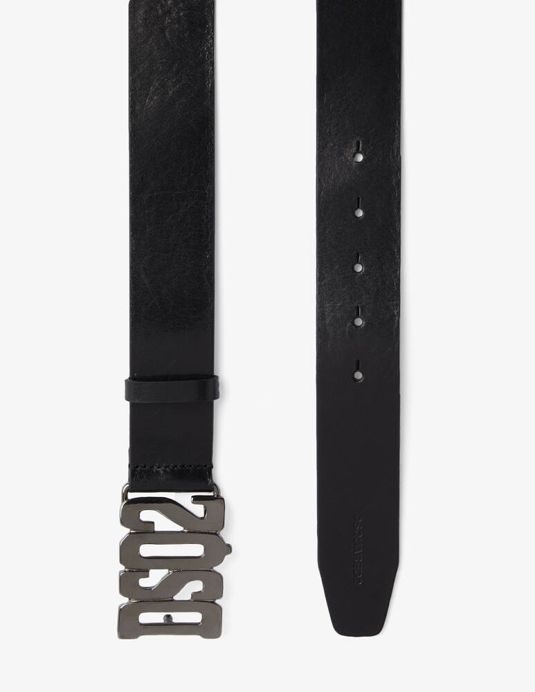 rinascente Dsquared2 Logo plaque belt 
