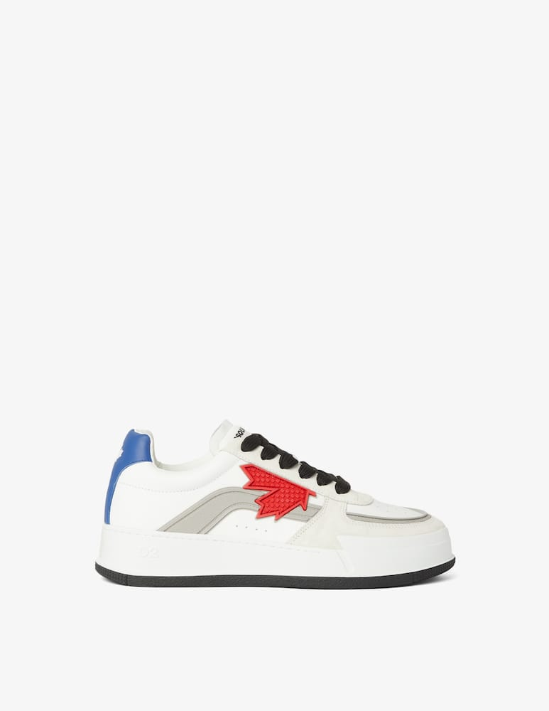 Dsquared2 Sneakers basket low top foglia - immagine 1 Dsquared2 Sneakers basket low top foglia - immagine 1