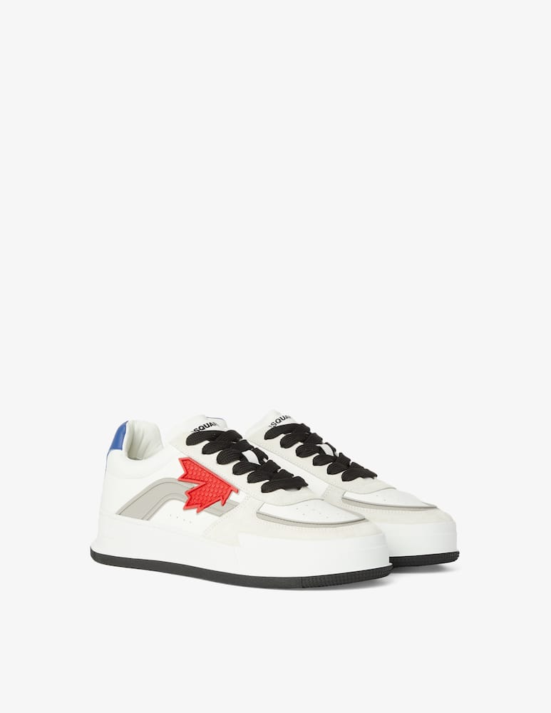 Dsquared2 Sneakers basket low top foglia - immagine 2 Dsquared2 Sneakers basket low top foglia - immagine 2