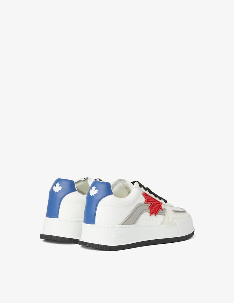 Dsquared2 Sneakers basket low top foglia - immagine 4 Dsquared2 Sneakers basket low top foglia - immagine 4