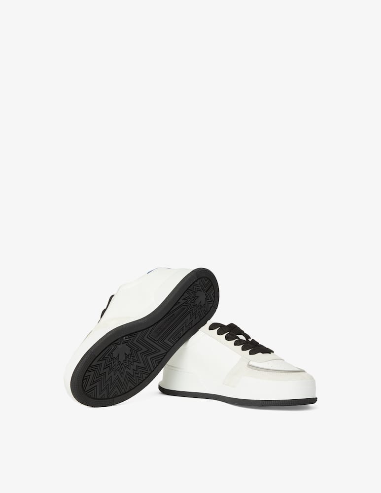 Dsquared2 Sneakers basket low top foglia - immagine 5 Dsquared2 Sneakers basket low top foglia - immagine 5