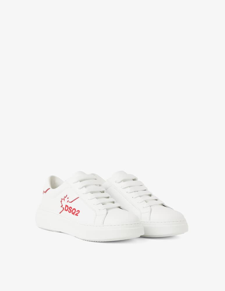 rinascente Dsquared2 Leather bumper sneakers 