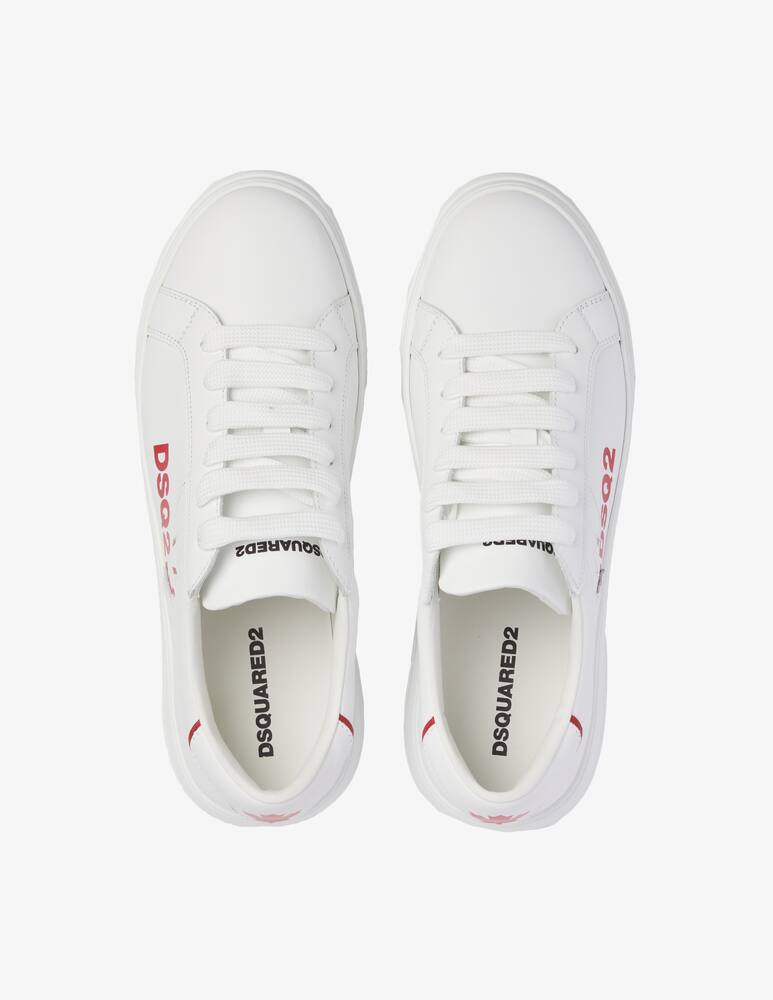 rinascente Dsquared2 Leather bumper sneakers 