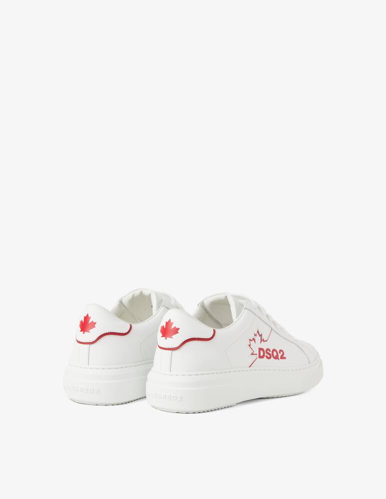 rinascente Dsquared2 Leather bumper sneakers 