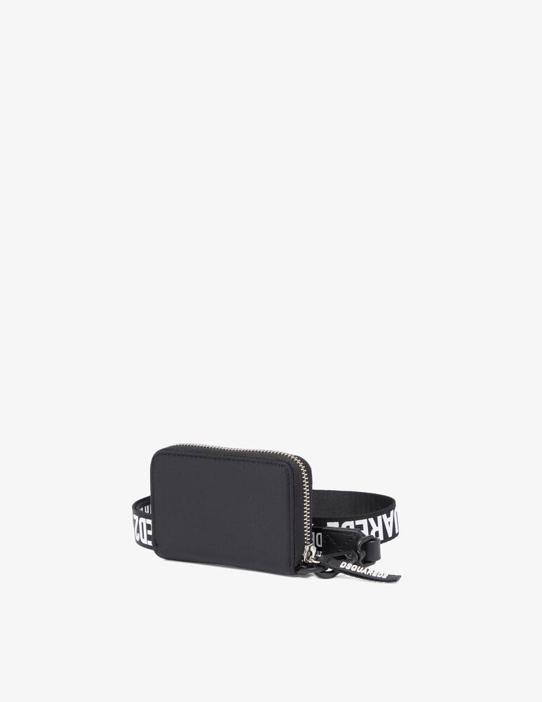 rinascente Dsquared2 Neck zip around wallet