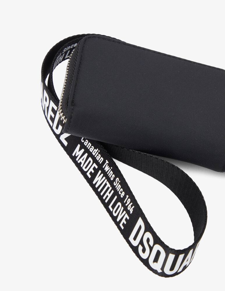 rinascente Dsquared2 Neck zip around wallet