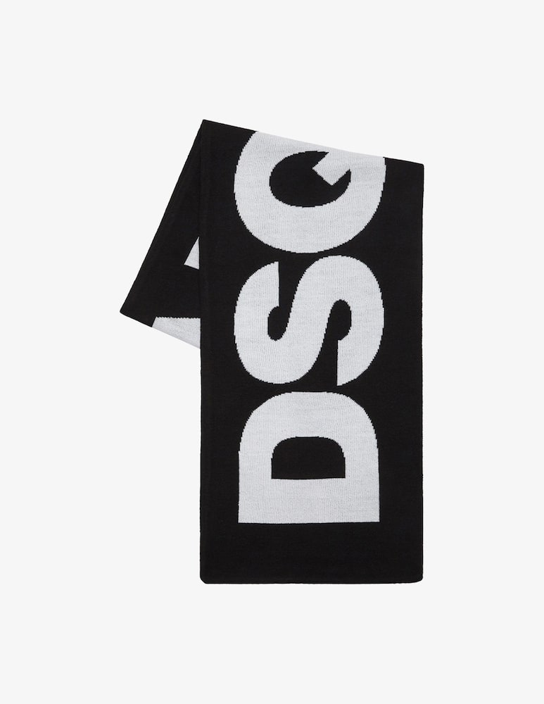 Dsquared2 Logo contrast scarf - picture 1 Dsquared2 Logo contrast scarf - picture 1