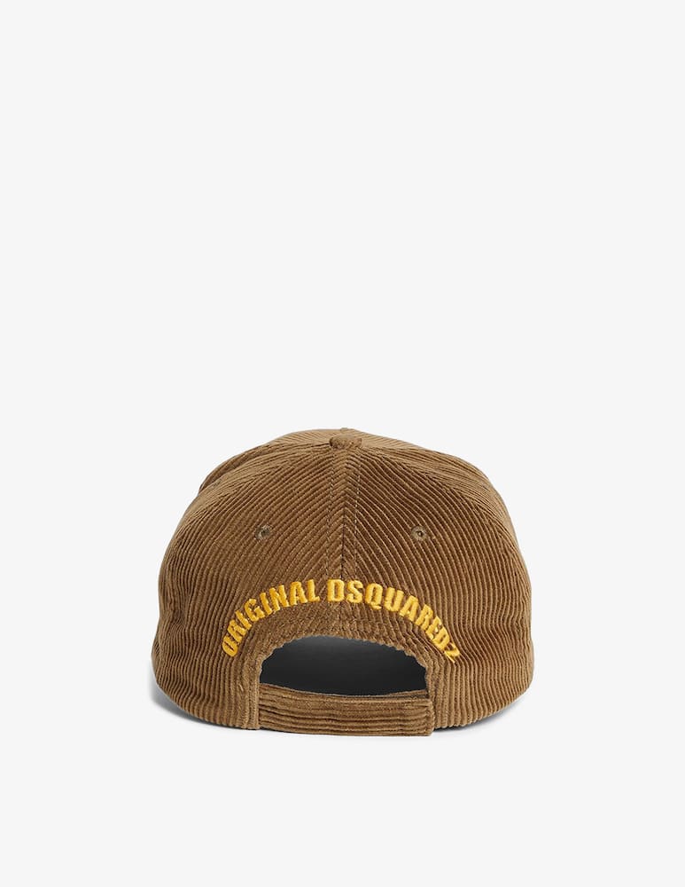Dsquared2 Corduroy baseball cap - picture 2 Dsquared2 Corduroy baseball cap - picture 2