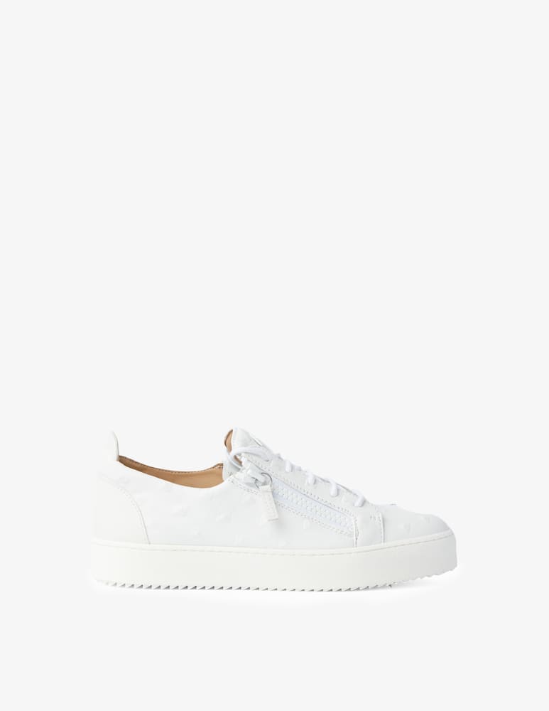 Giuseppe Zanotti Sneakers maylondon zip borchie - bianco - immagine 1 Giuseppe Zanotti Sneakers maylondon zip borchie - bianco - immagine 1