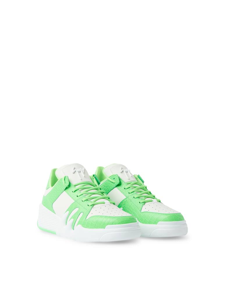 rinascente Giuseppe Zanotti Talon bicolor sneakers - white
