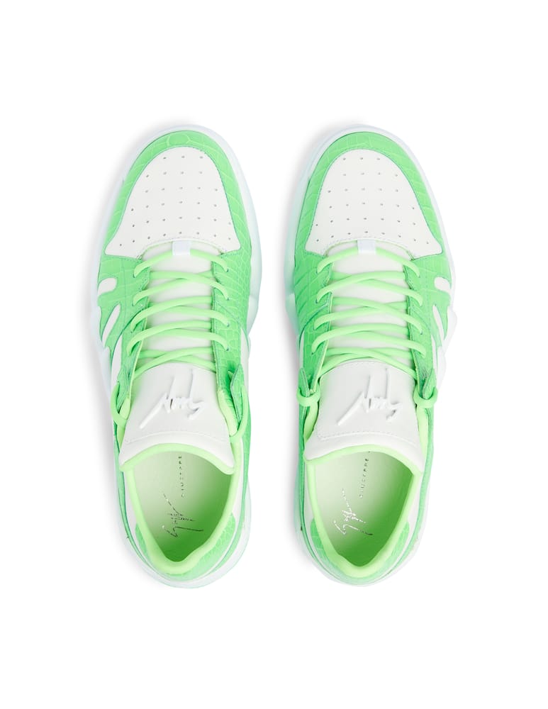 Giuseppe Zanotti Sneakers talon bicolor - bianco - immagine 3 Giuseppe Zanotti Sneakers talon bicolor - bianco - immagine 3