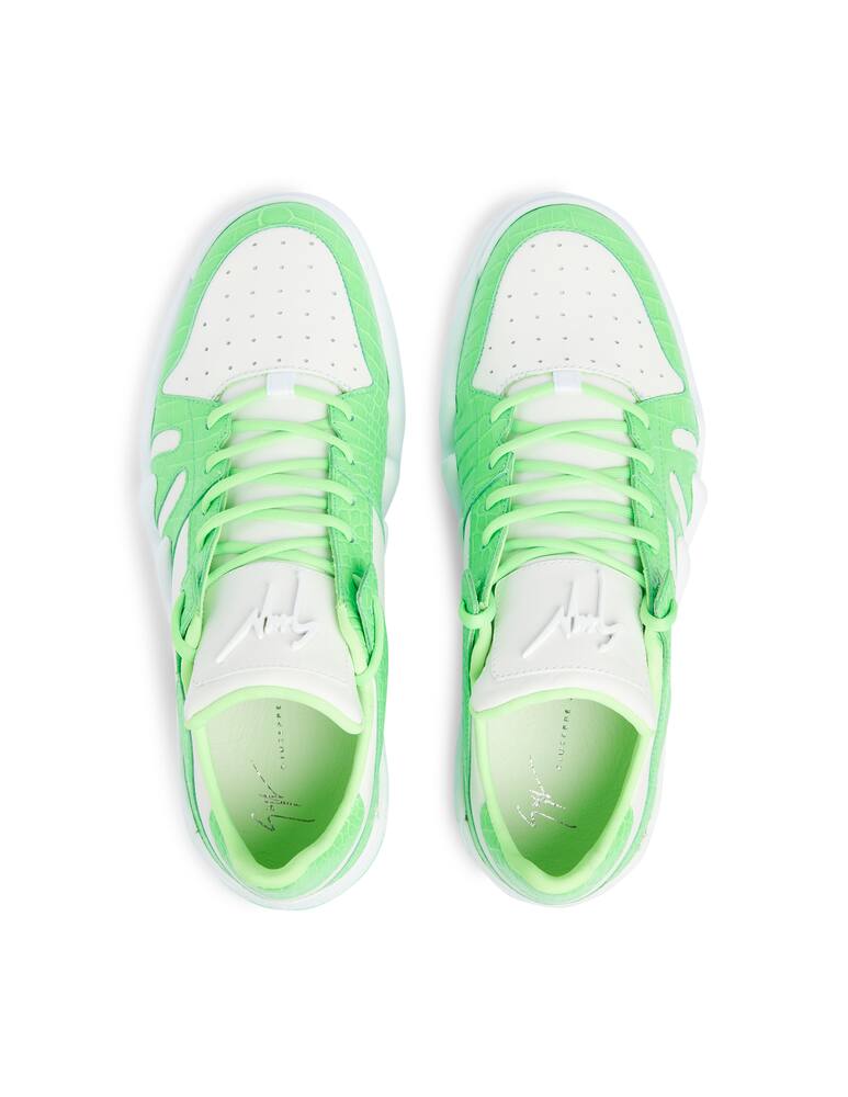 rinascente Giuseppe Zanotti Talon bicolor sneakers - white