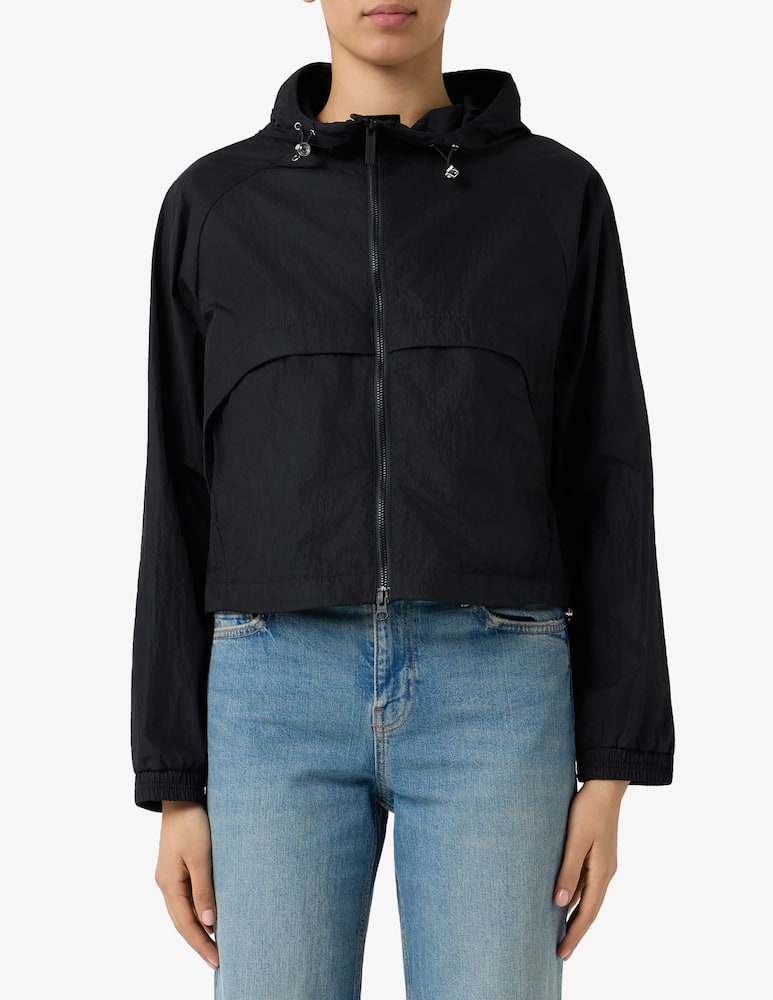 rinascente Colmar Hooded semi-glossy jacket
