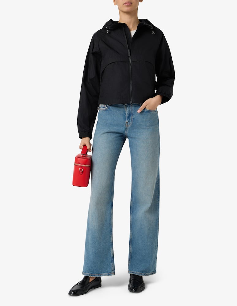 rinascente Colmar Hooded semi-glossy jacket