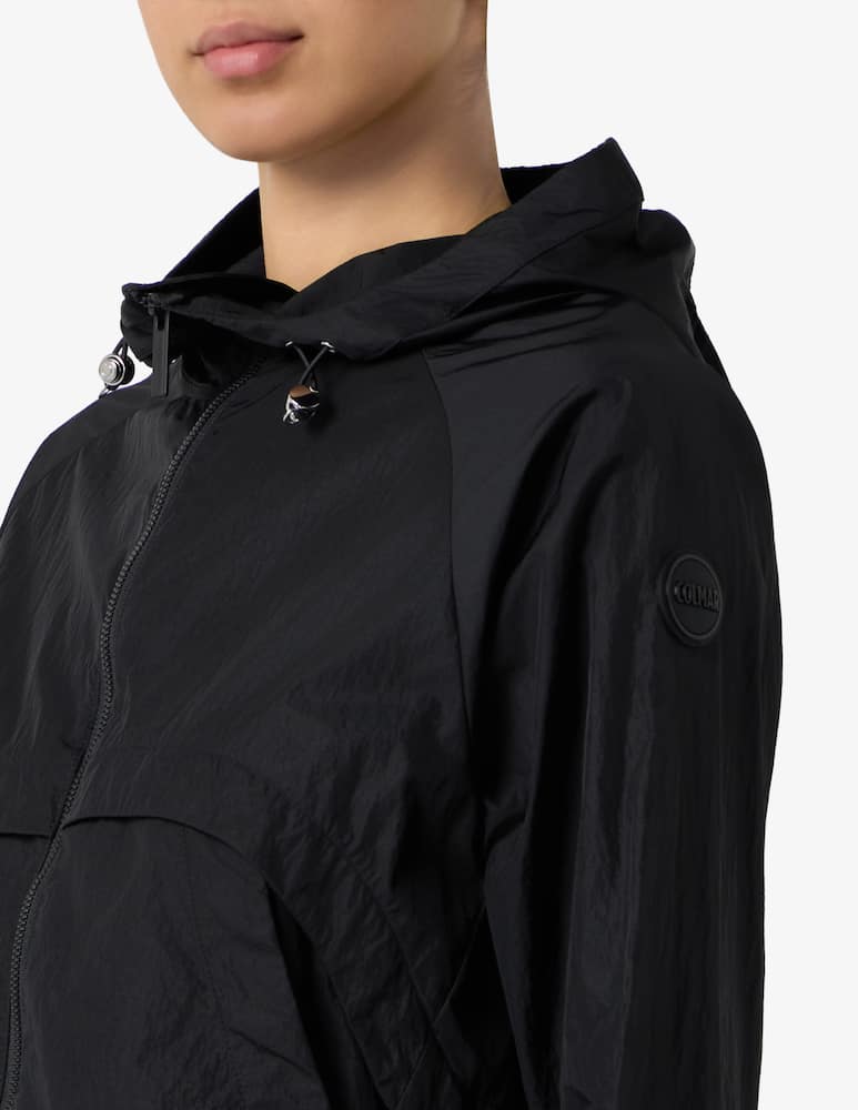 rinascente Colmar Hooded semi-glossy jacket