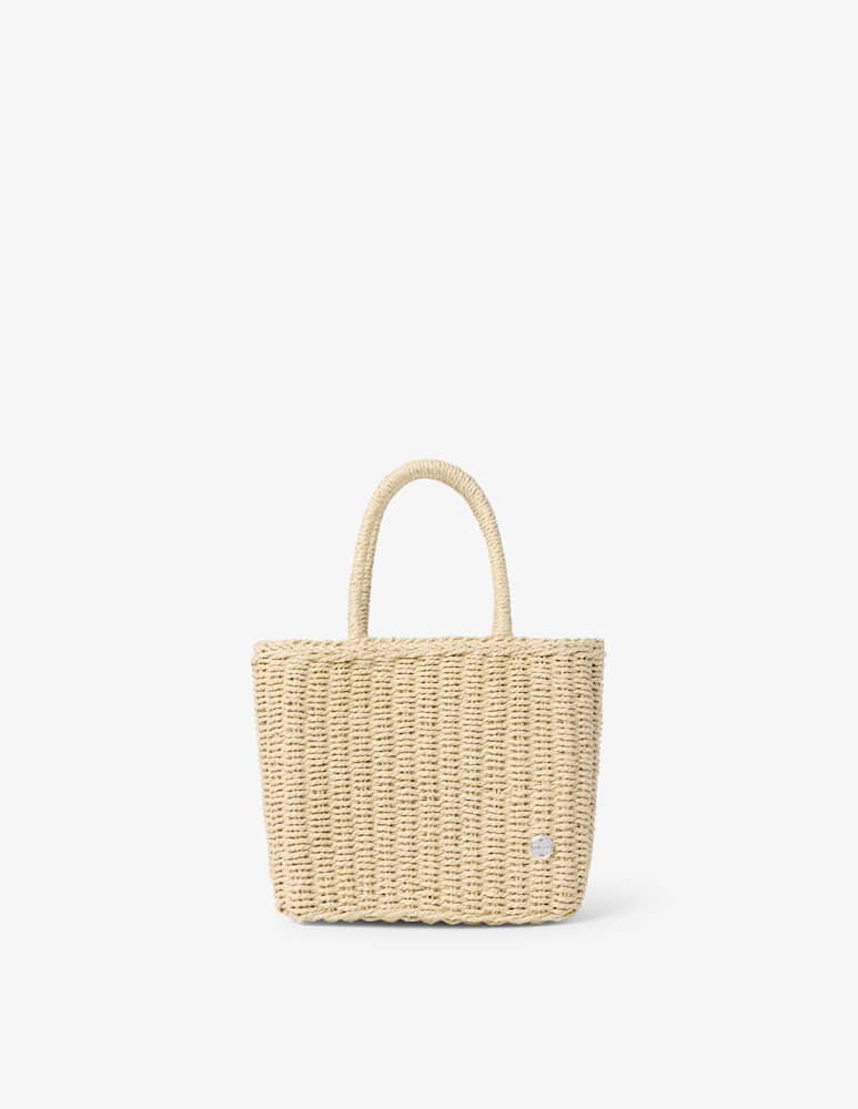 rinascente Colmar Mini hand bag in fibra di carta