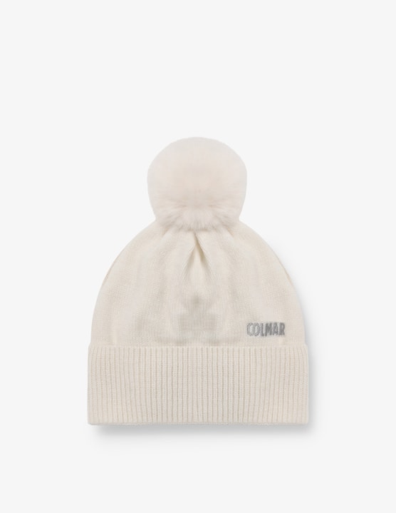 Colmar - Berretto da sci con pompon in pelliccia removibile - €39,00