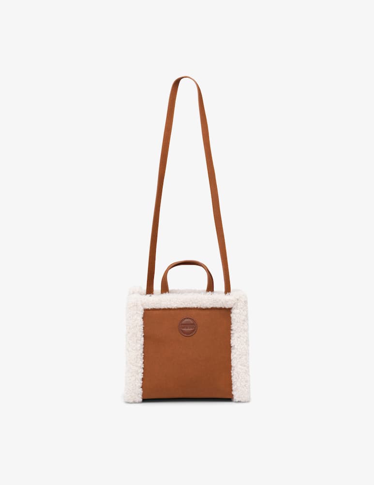 Colmar Shopper mini effetto shearling - immagine 1 Colmar Shopper mini effetto shearling - immagine 1