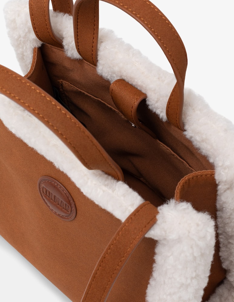 Colmar Shopper mini effetto shearling - immagine 3 Colmar Shopper mini effetto shearling - immagine 3