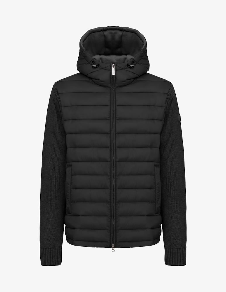rinascente Colmar Multi-material hooded jacket
