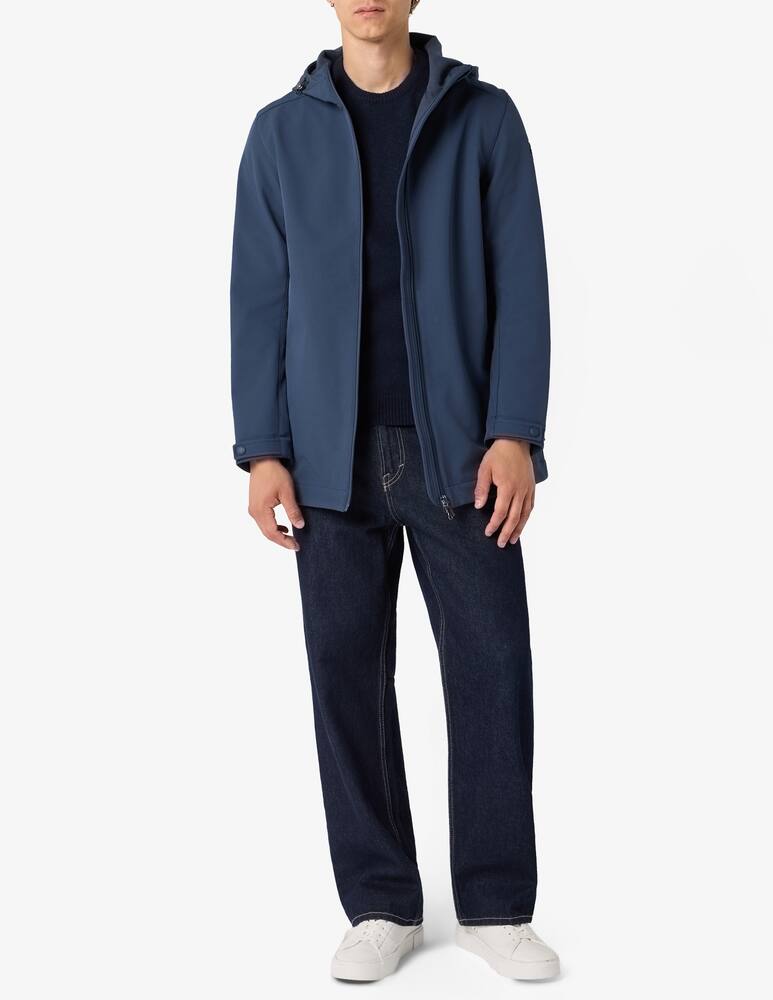 rinascente Colmar Hooded stretch fabric jacket