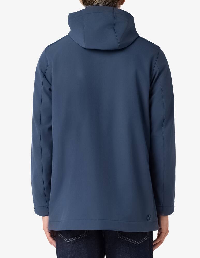 rinascente Colmar Hooded stretch fabric jacket