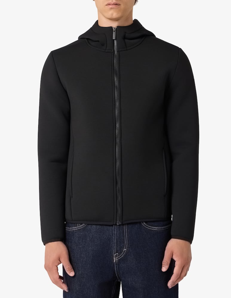 rinascente Colmar Scuba fabric hoodie with zip