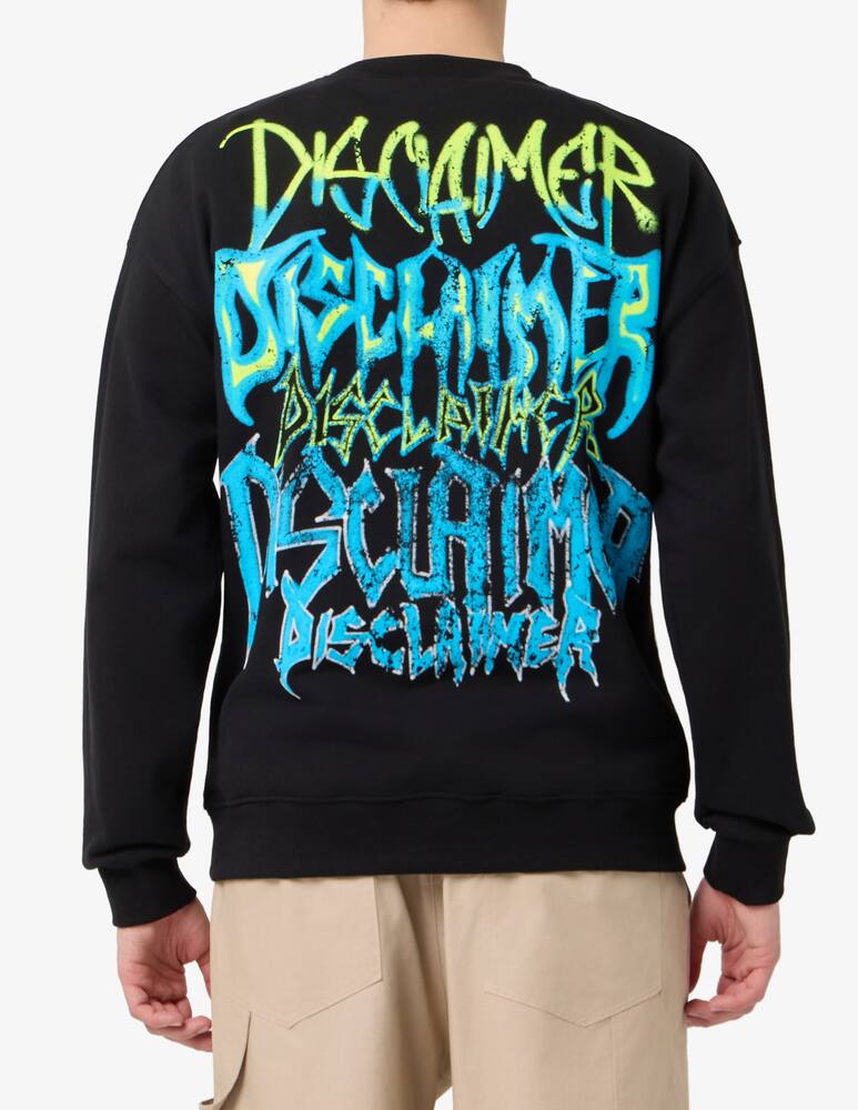 rinascente Disclaimer Sweatshirt logo print back