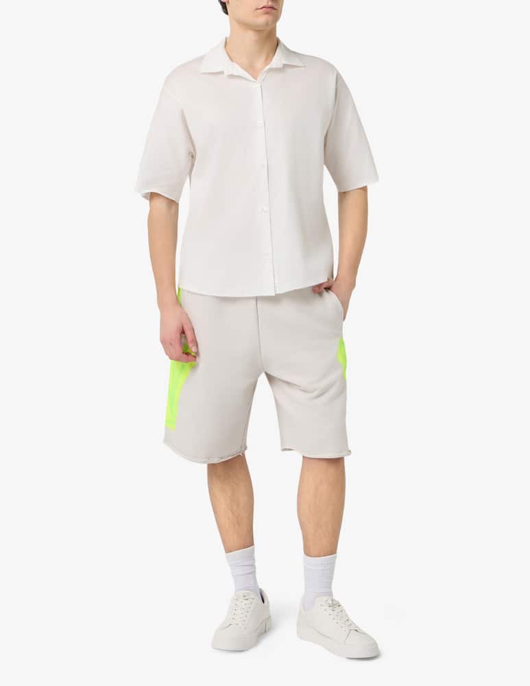 Disclaimer Camicia in cotone popeline stampa basket back - immagine 2 Disclaimer Camicia in cotone popeline stampa basket back - immagine 2