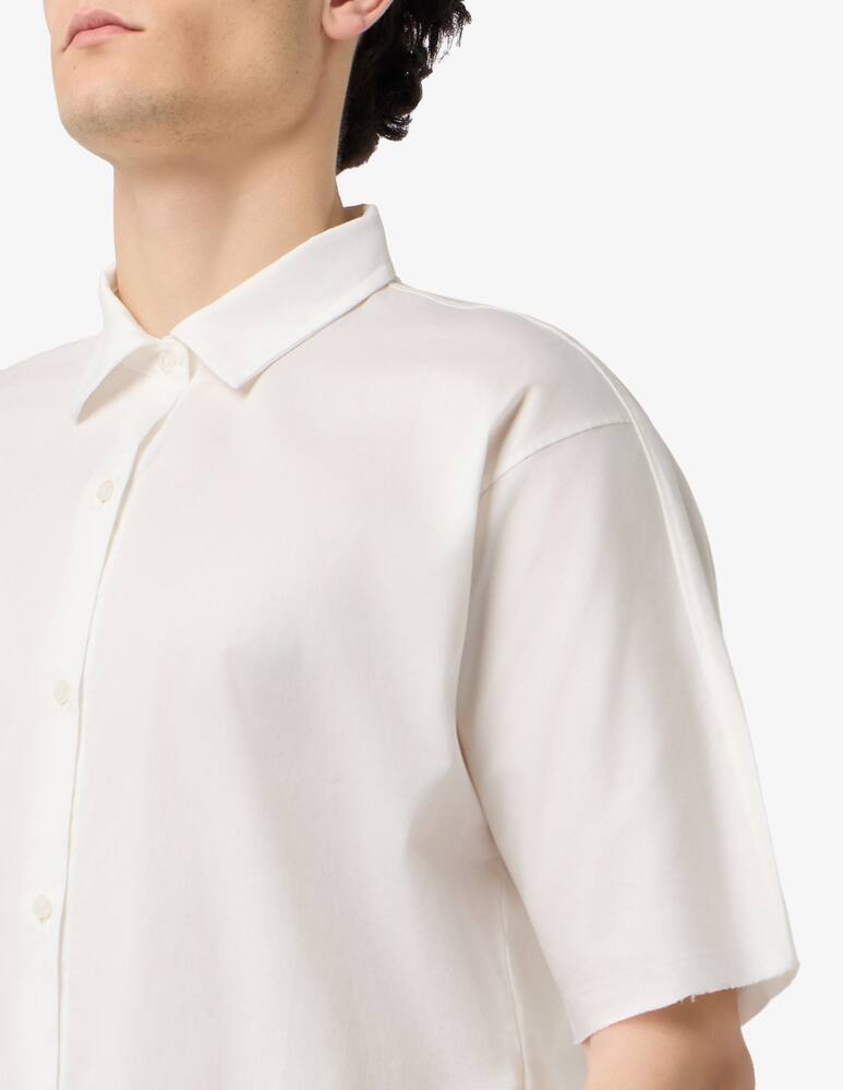 Disclaimer Camicia in cotone popeline stampa basket back - immagine 4 Disclaimer Camicia in cotone popeline stampa basket back - immagine 4