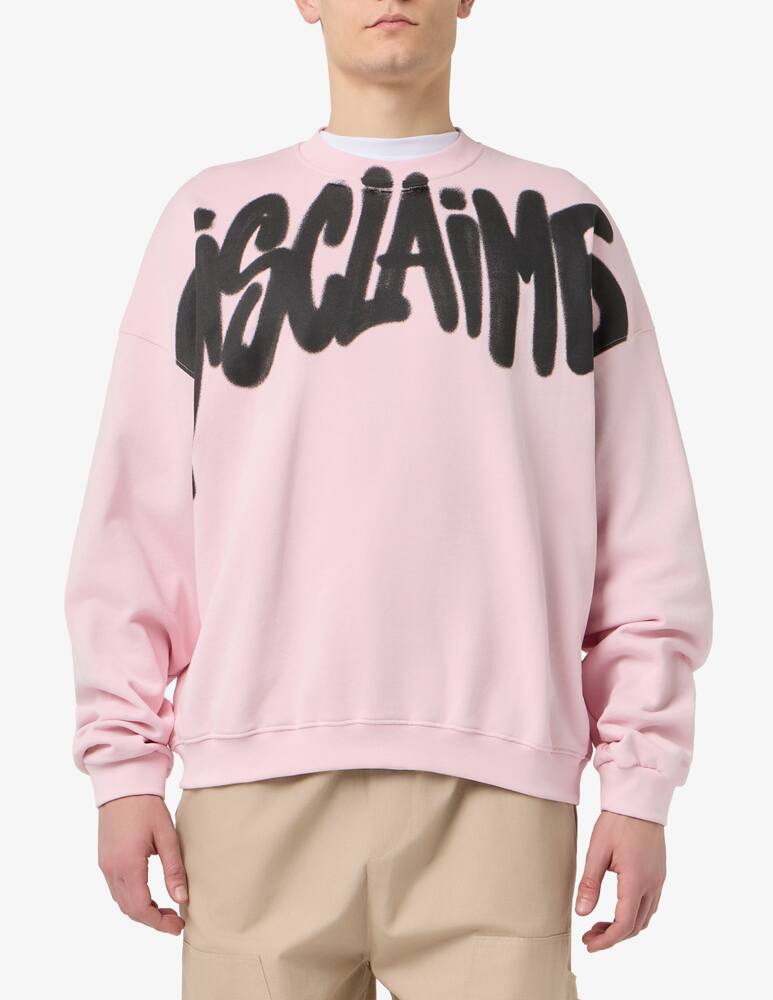 rinascente Disclaimer Sweatshirt front logo print