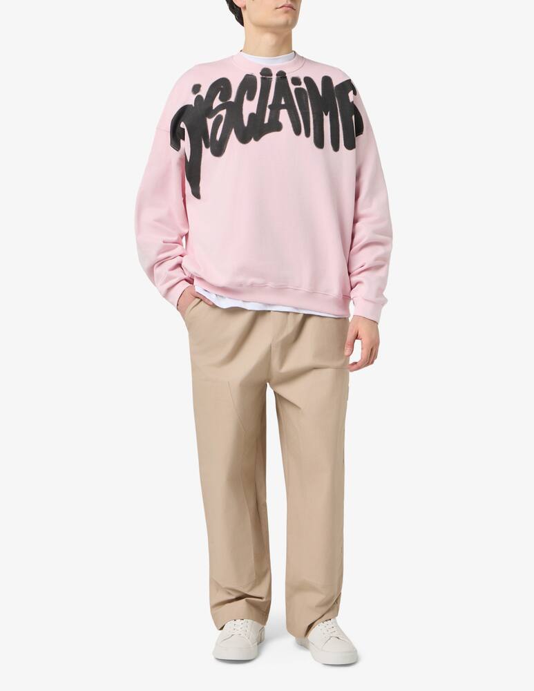 rinascente Disclaimer Sweatshirt front logo print