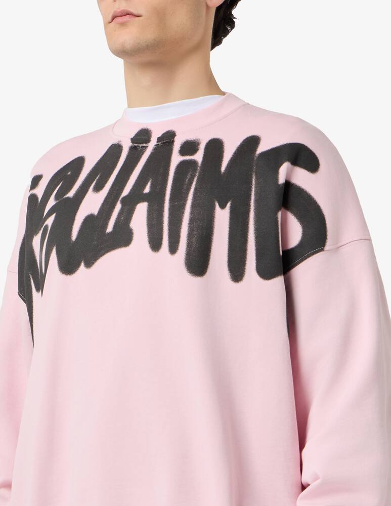 rinascente Disclaimer Sweatshirt front logo print
