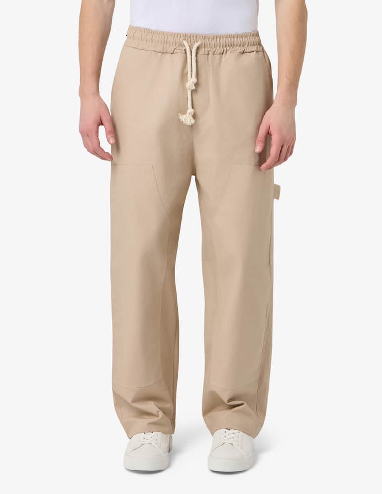 rinascente Disclaimer Gabardine drawstring trousers
