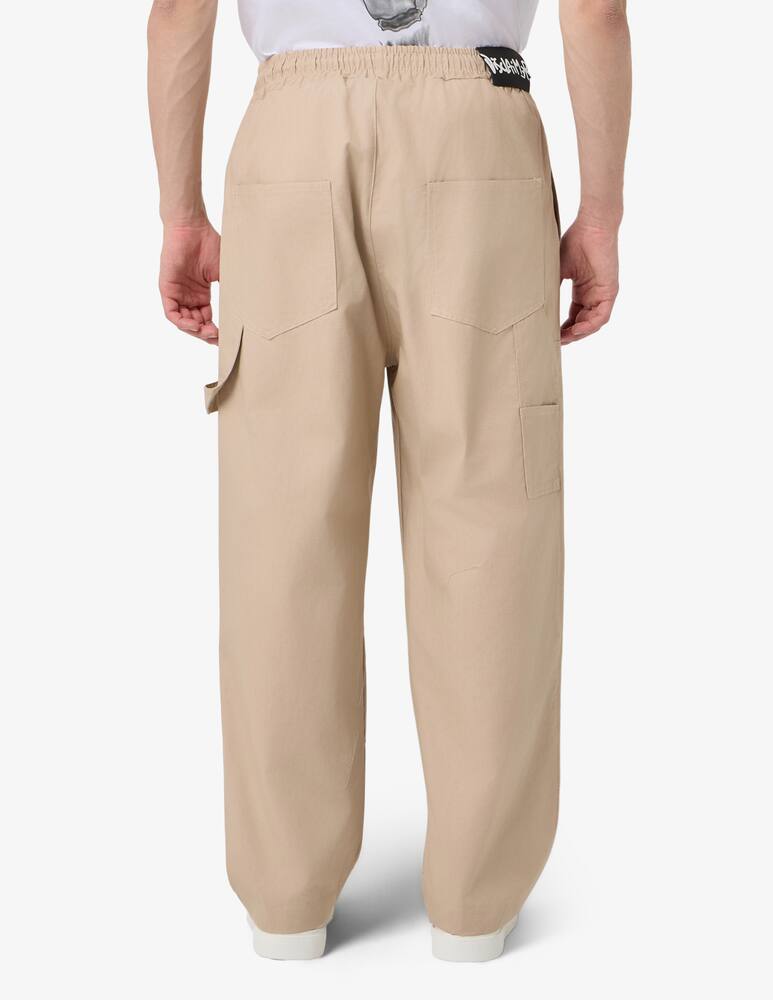 rinascente Disclaimer Gabardine drawstring trousers