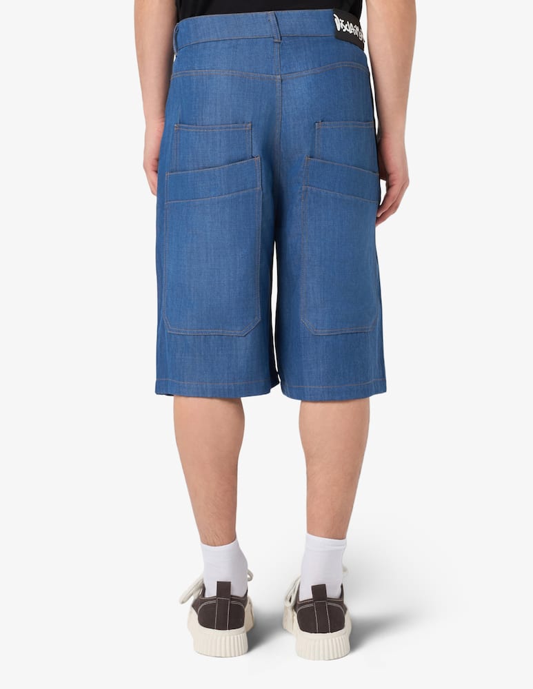 rinascente Disclaimer Bermuda jorts in gabardine