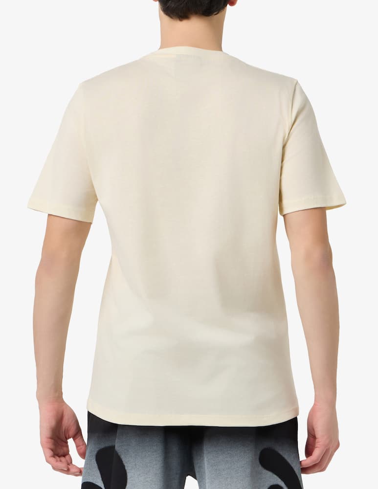 rinascente Disclaimer T-shirt in cotone jersey con taschino