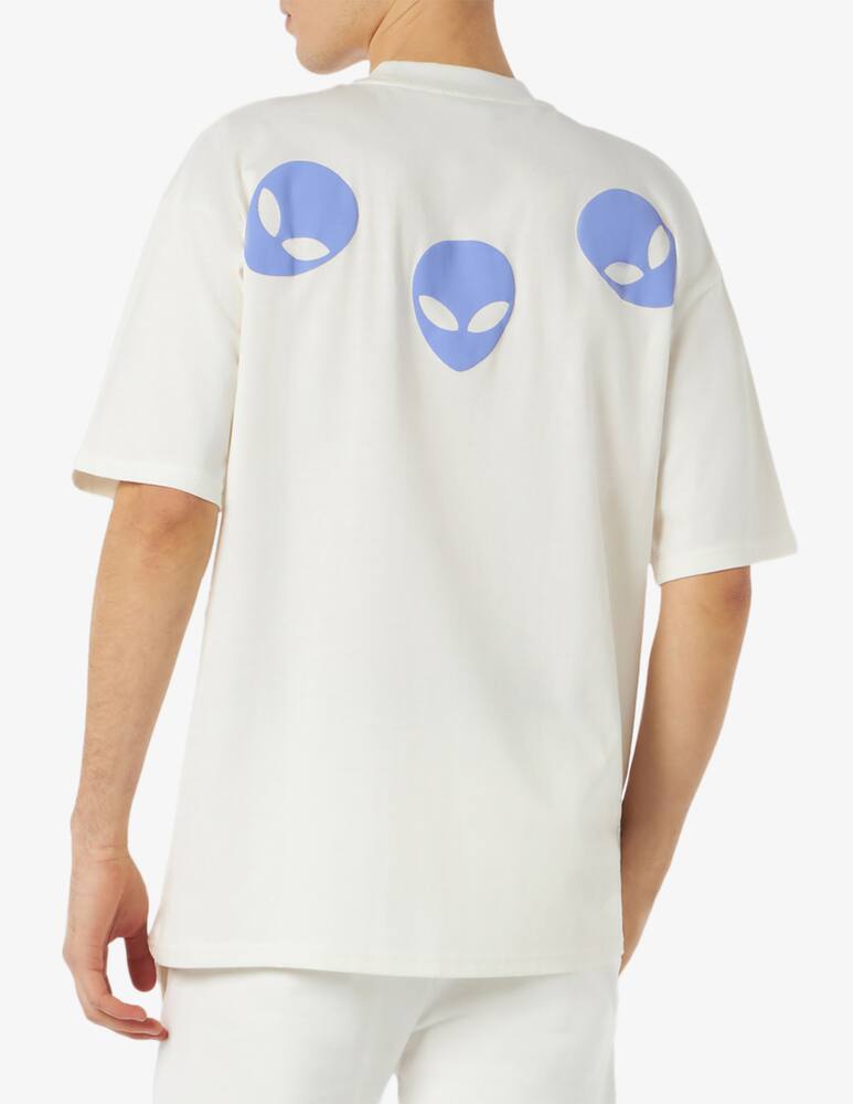 rinascente Phobia Maglietta glow triple alien print