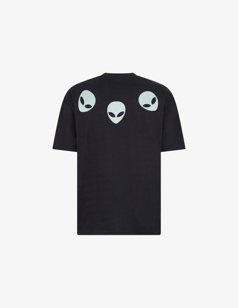rinascente Phobia Maglietta glow triple alien print
