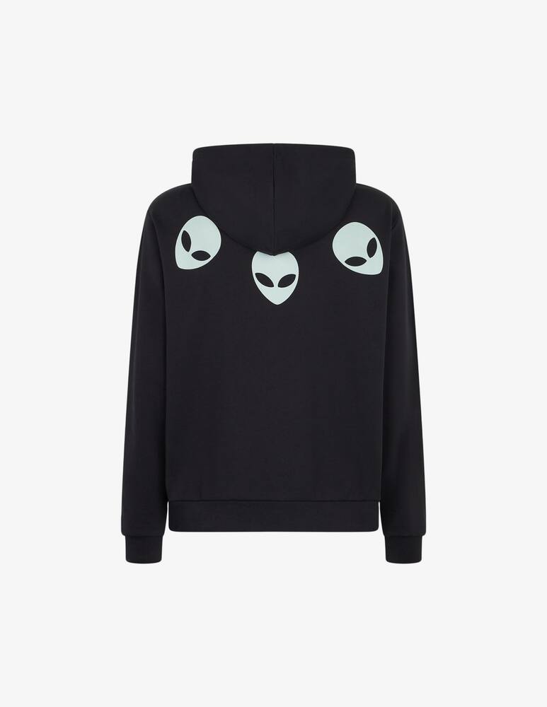 rinascente Phobia Hoodie glow triple alien print
