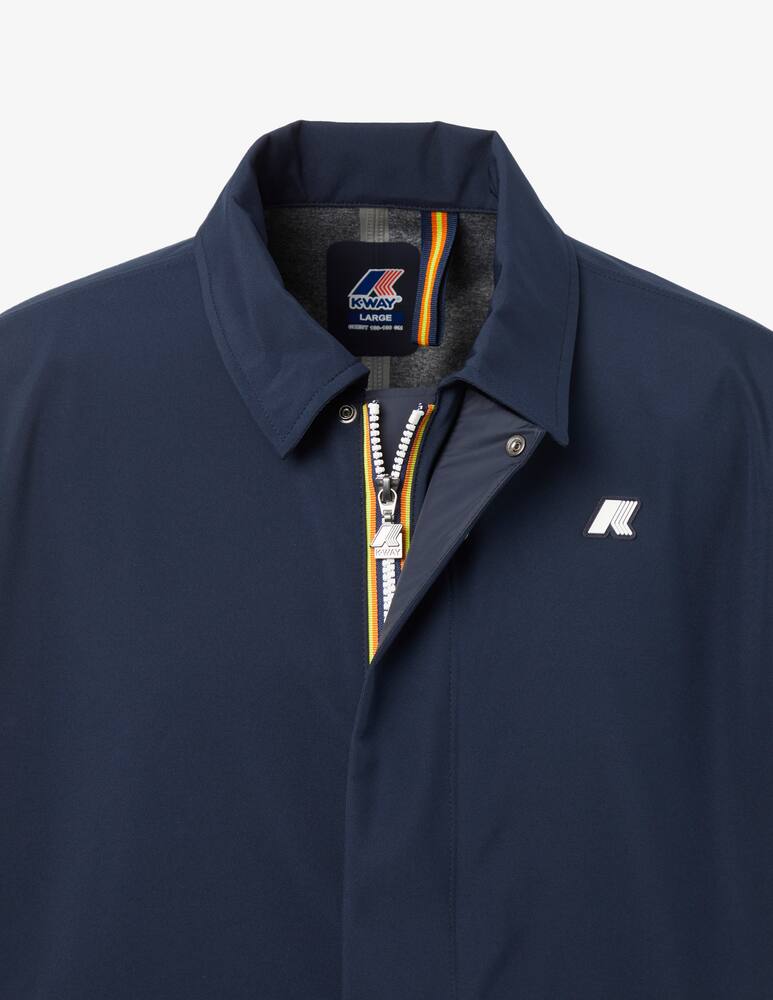 rinascente K-Way Impermeabile lungo benny bonded jersey