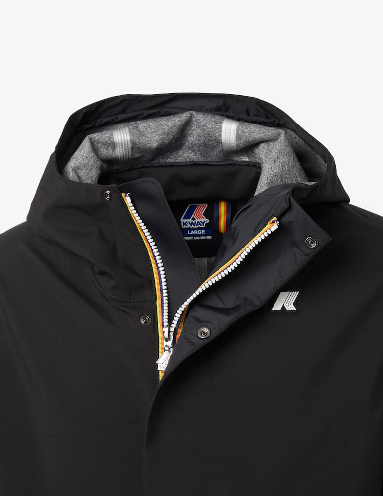 K-Way Giacca lunga tommy bonded jersey - immagine 3 K-Way Giacca lunga tommy bonded jersey - immagine 3
