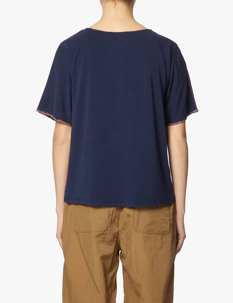 rinascente Weekend Max Mara T-shirt in silk and stretch jersey