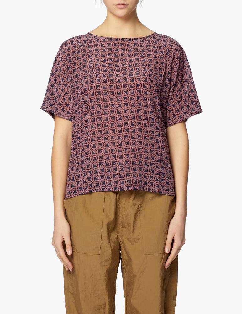 rinascente Weekend Max Mara T-shirt in silk and stretch jersey