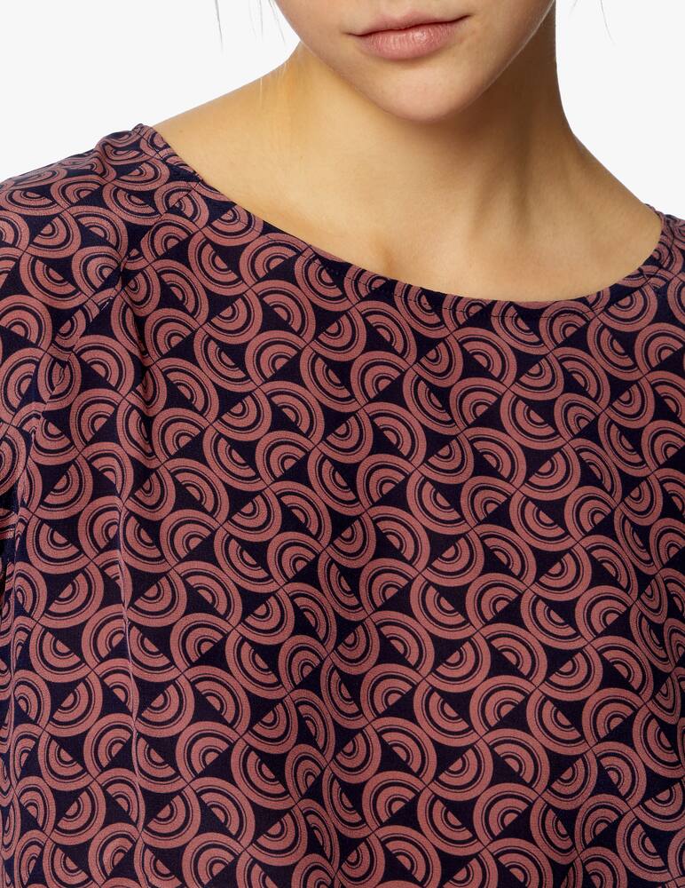 rinascente Weekend Max Mara T-shirt in silk and stretch jersey