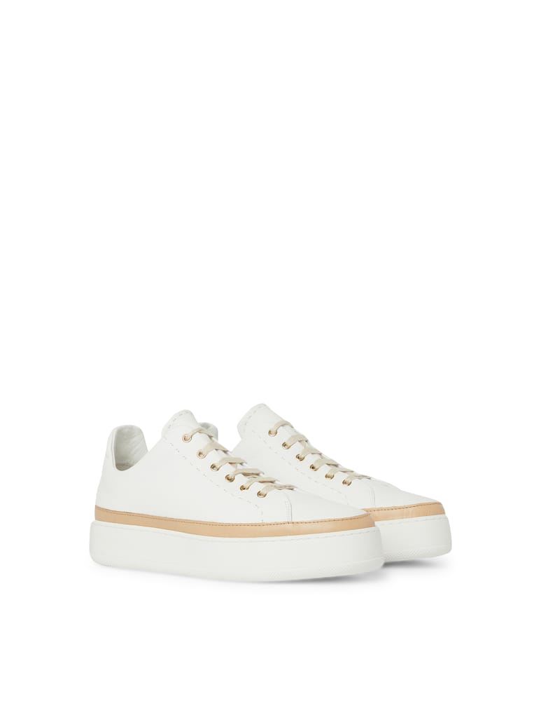 rinascente Max Mara Sneaker Turner in pelle con logo