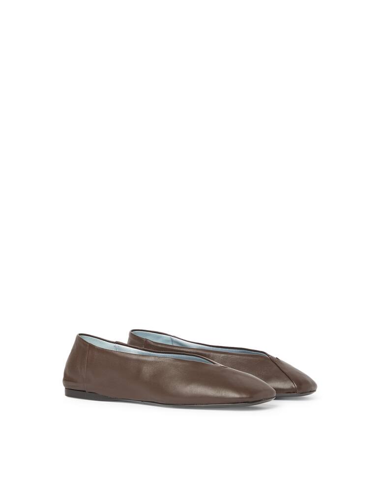 rinascente Max Mara Faith lether ballet flats