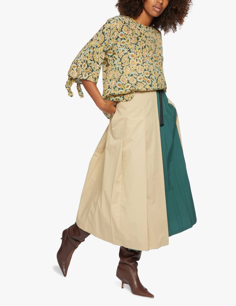 rinascente Weekend Max Mara Brunner skirt with pleated insert